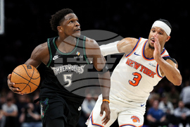 Knicks Timberwolves Basketball