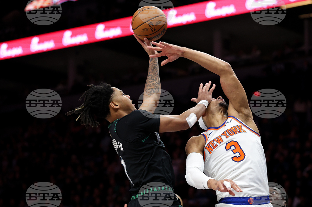 Knicks Timberwolves Basketball