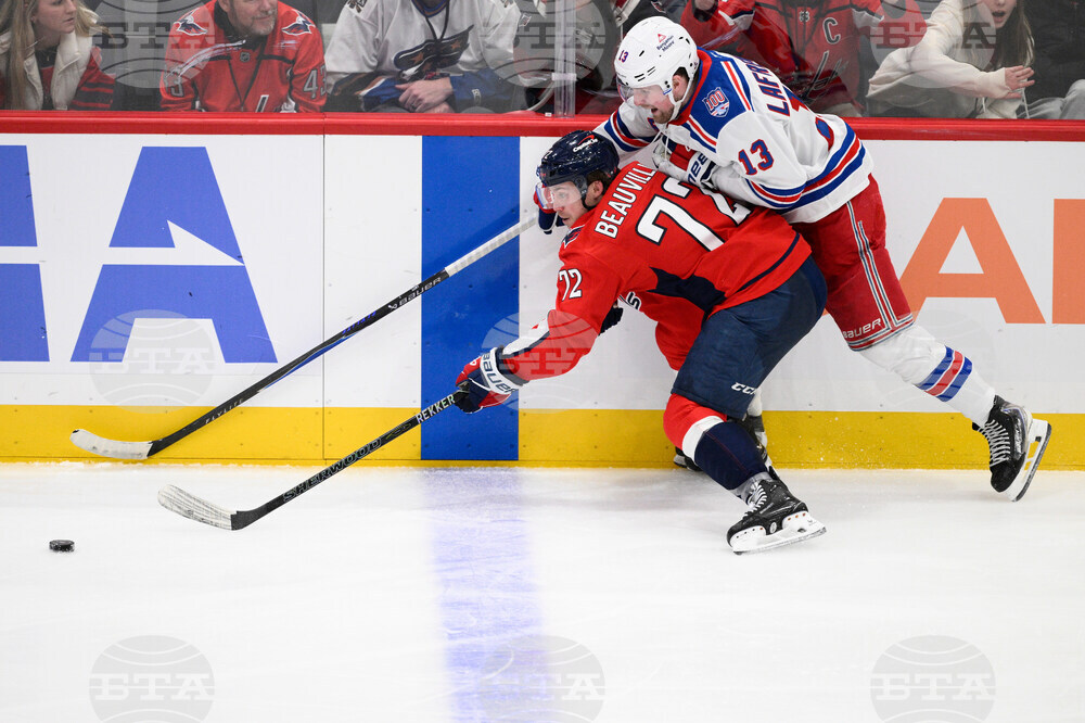 Rangers Capitals Hockey