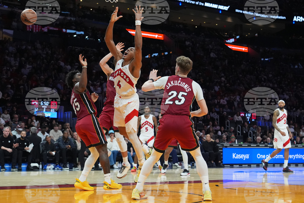 Raptors Heat Basketball