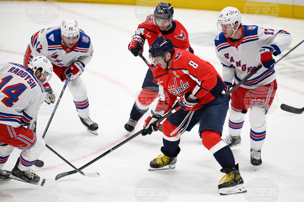 Rangers Capitals Hockey