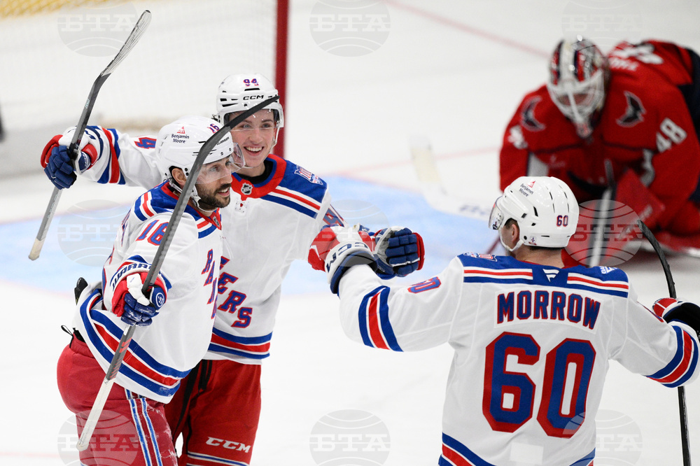 Rangers Capitals Hockey