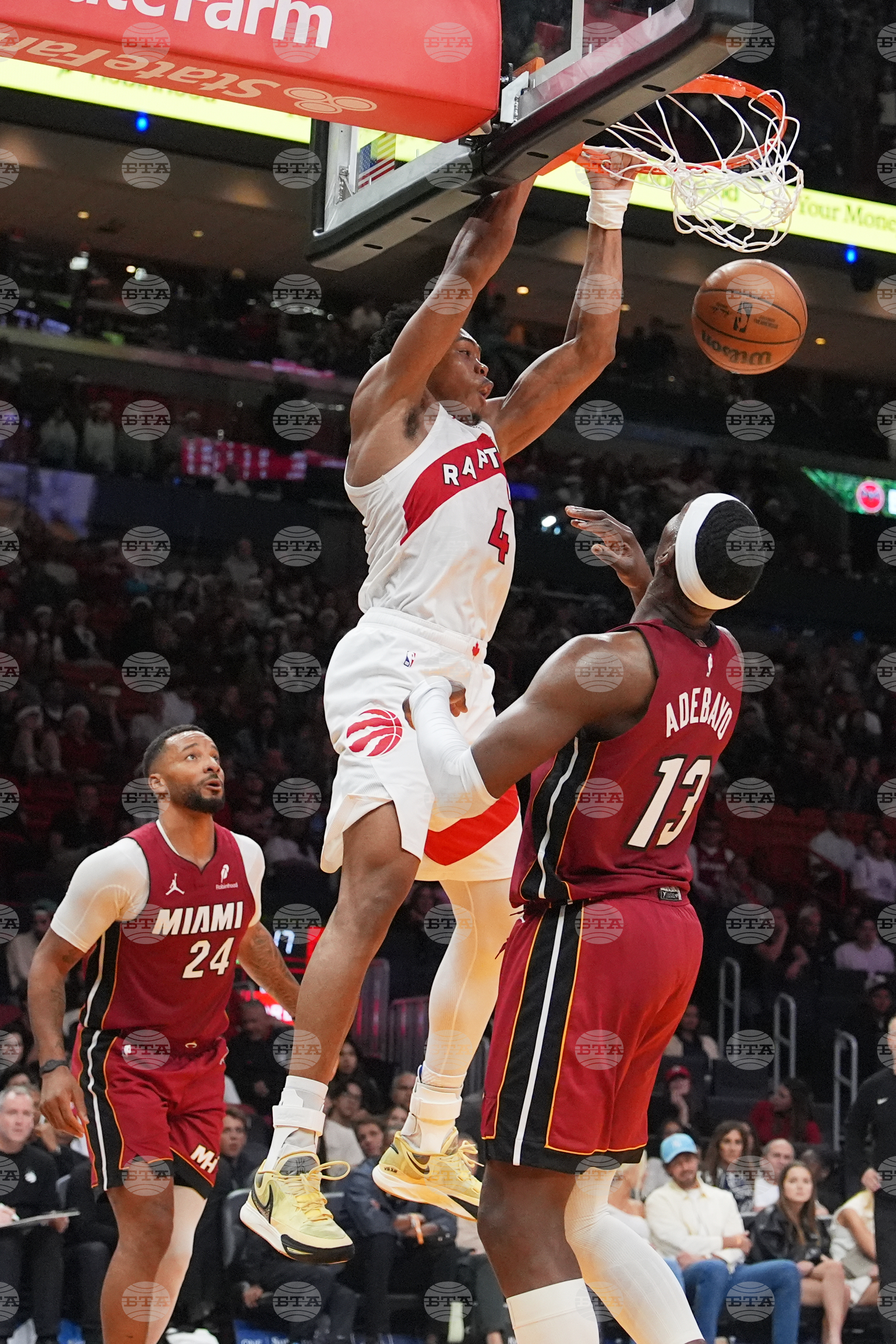 Raptors Heat Basketball