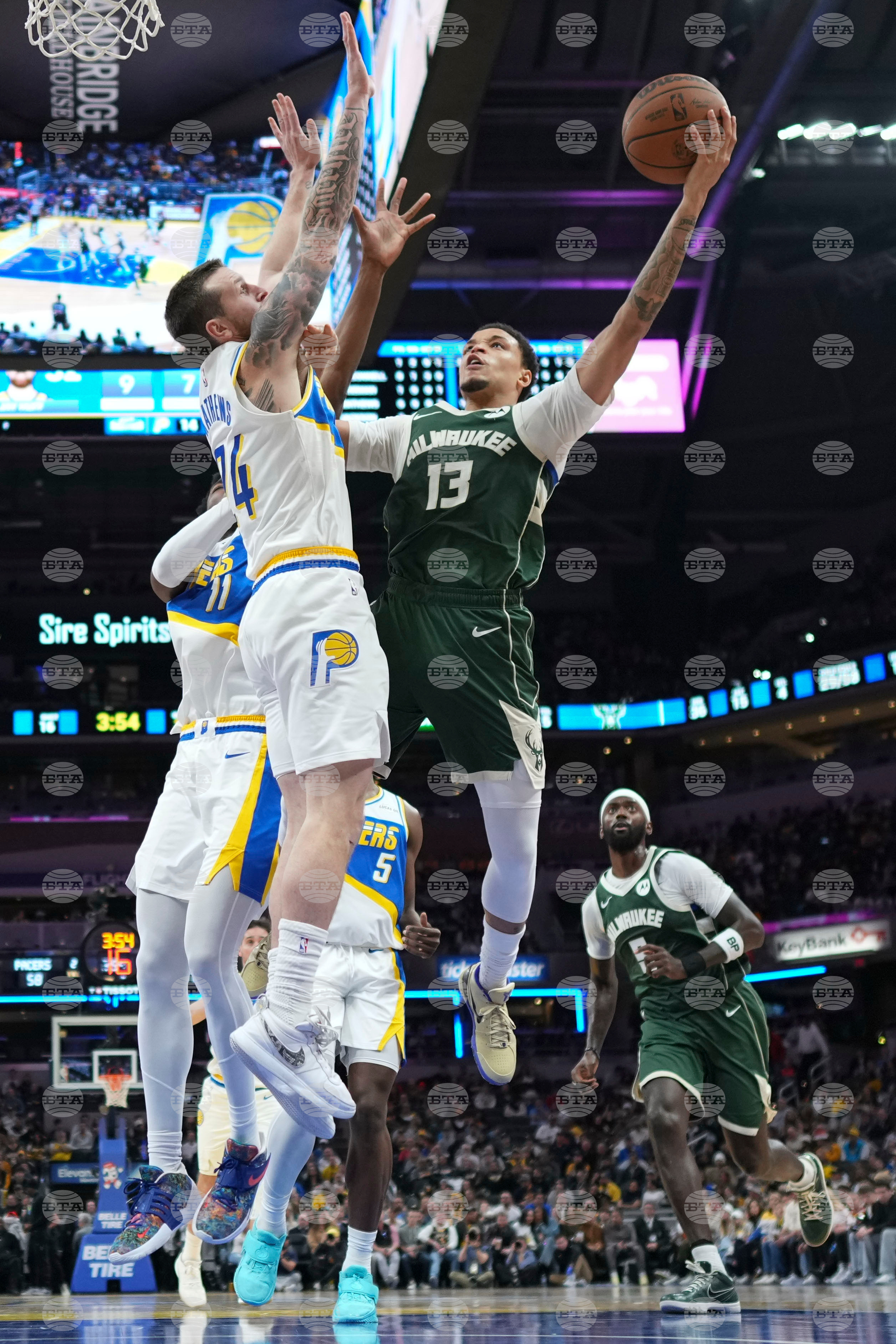 Bucks Pacers Basketball