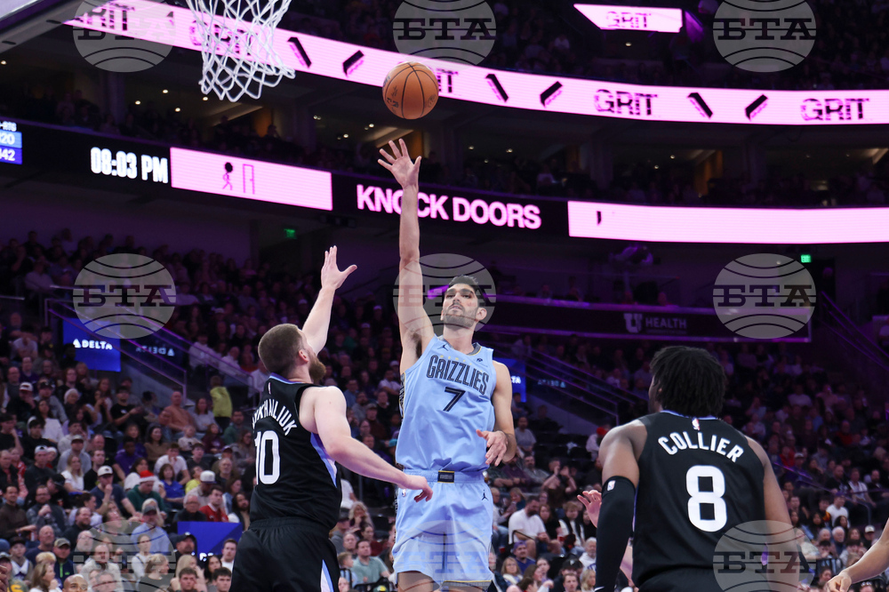 Grizzlies Jazz Basketball