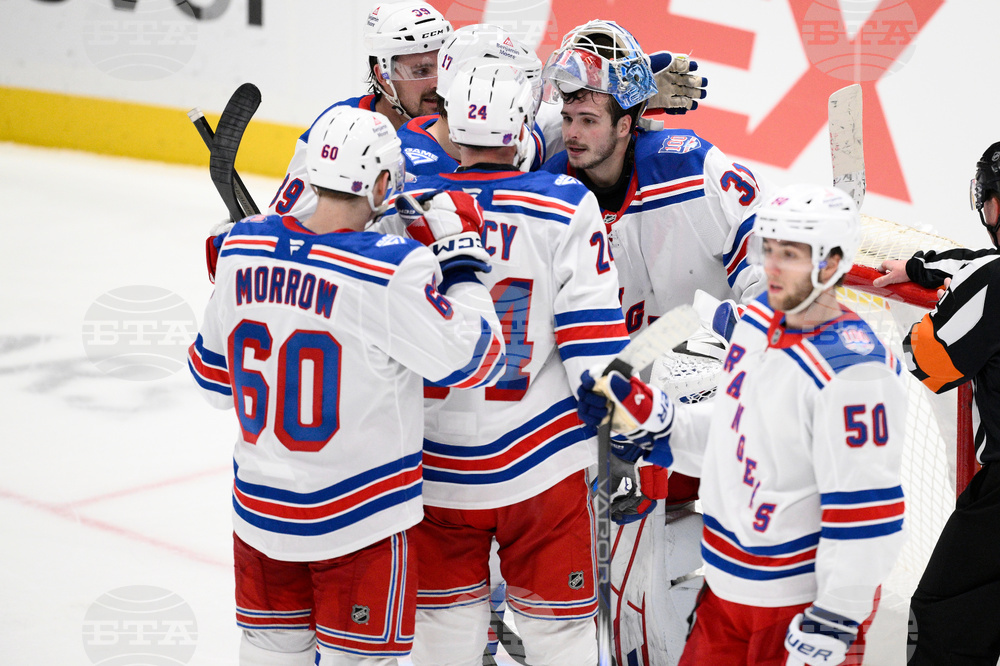 Rangers Capitals Hockey