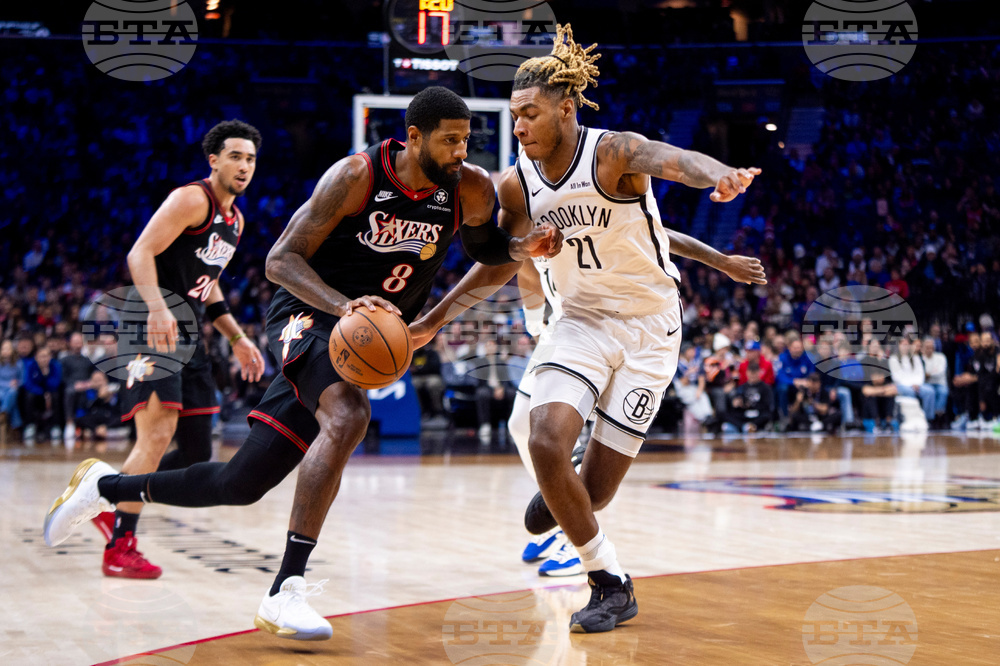 Nets 76ers Basketball