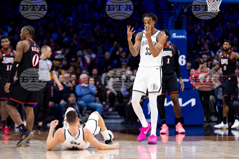 Nets 76ers Basketball