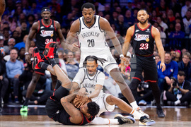 Nets 76ers Basketball