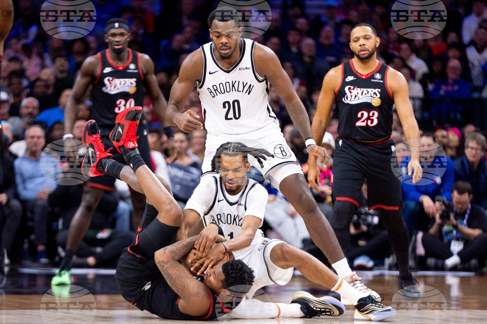 Nets 76ers Basketball