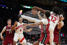 Raptors Heat Basketball