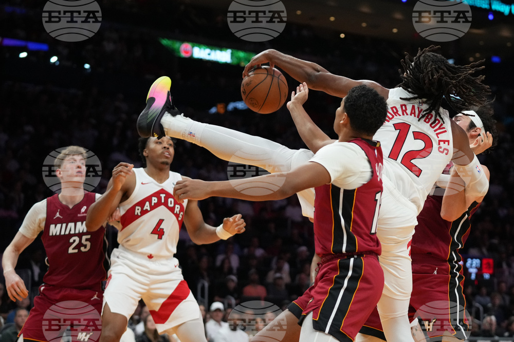 Raptors Heat Basketball