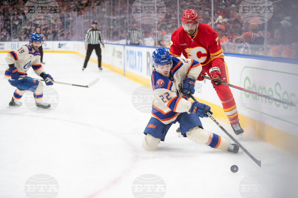 Flames Oilers Hockey