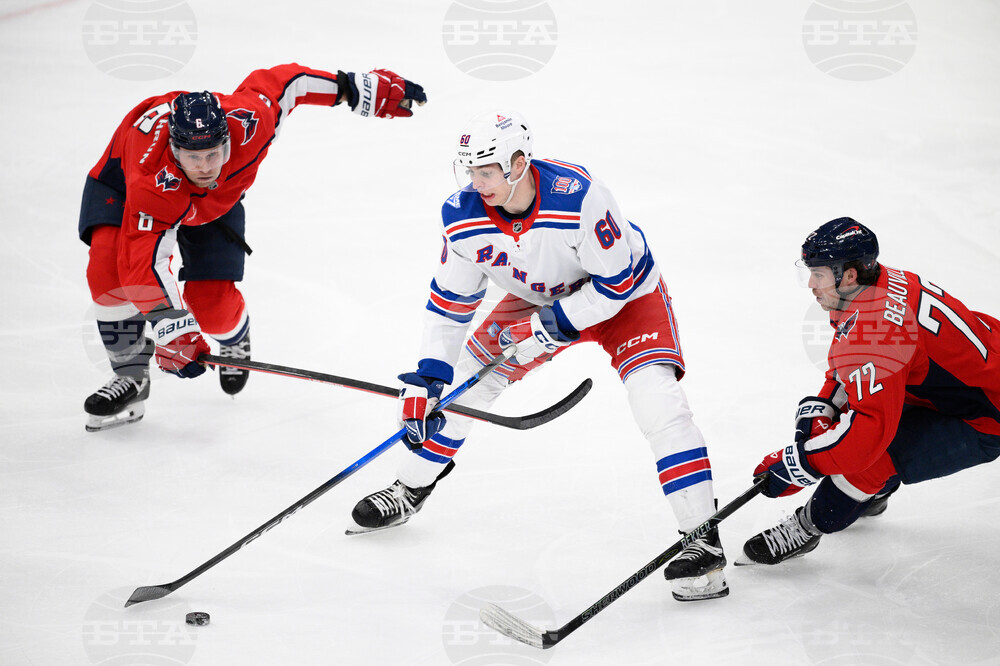 Rangers Capitals Hockey