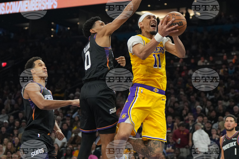 Lakers Suns Basketball