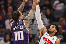 Pistons Kings Basketball