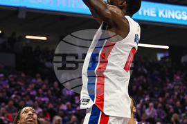 Pistons Kings Basketball