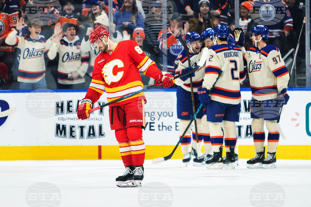Flames Oilers Hockey