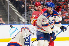 Flames Oilers Hockey