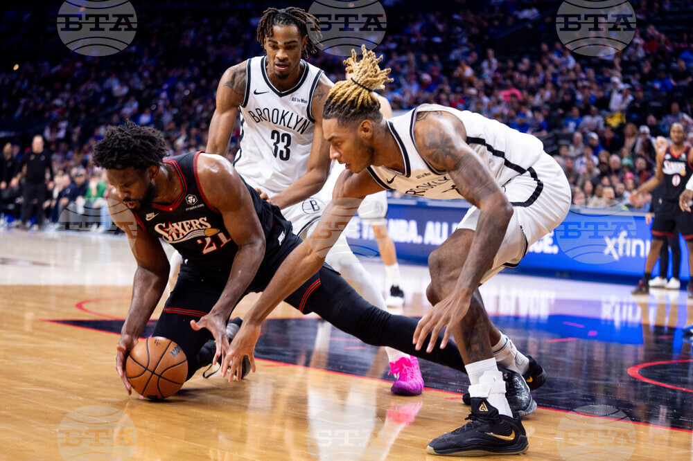 Nets 76ers Basketball