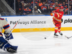 Flames Oilers Hockey