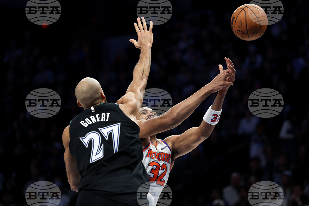 Knicks Timberwolves Basketball