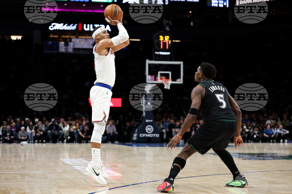 Knicks Timberwolves Basketball