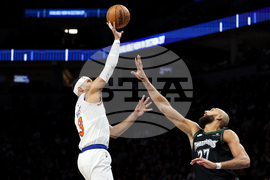 Knicks Timberwolves Basketball