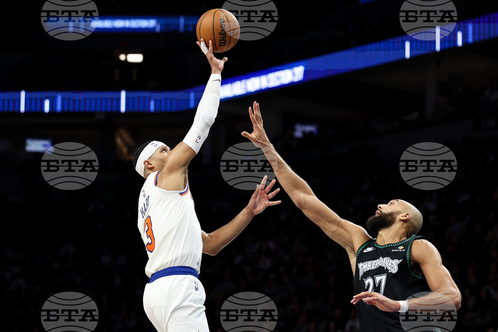 Knicks Timberwolves Basketball