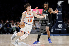 Knicks Timberwolves Basketball