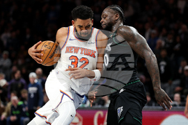 Knicks Timberwolves Basketball