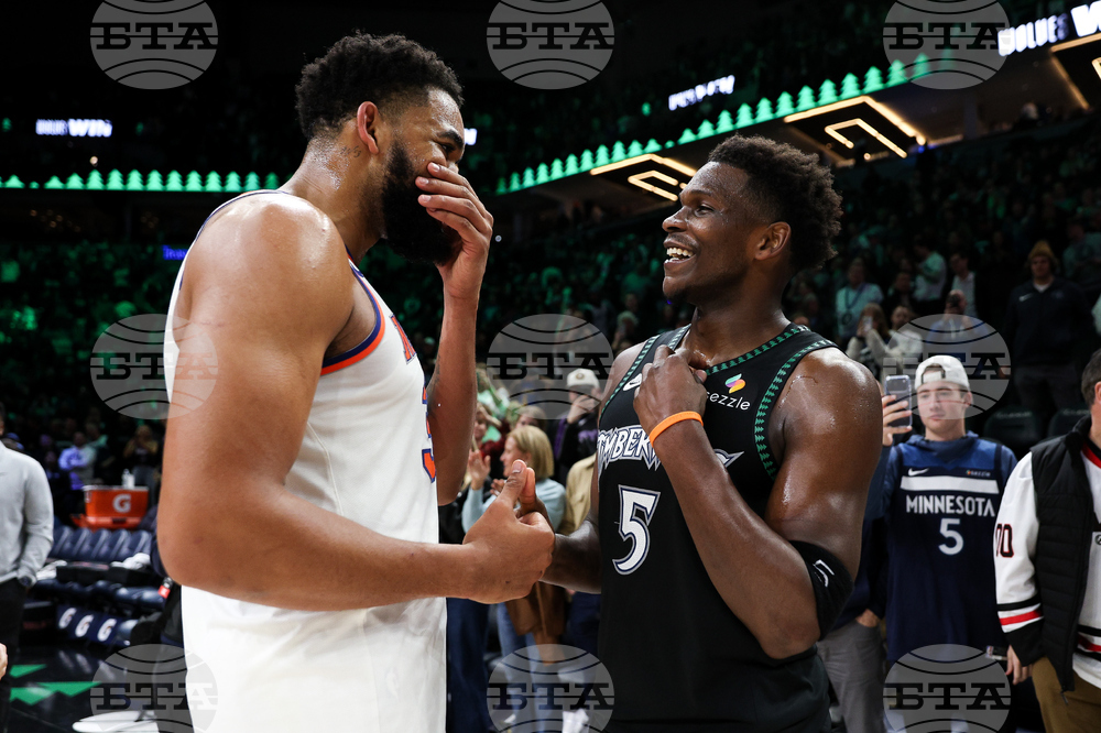 Knicks Timberwolves Basketball