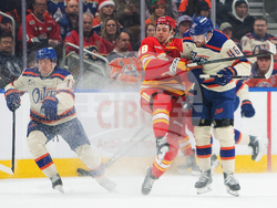 Flames Oilers Hockey
