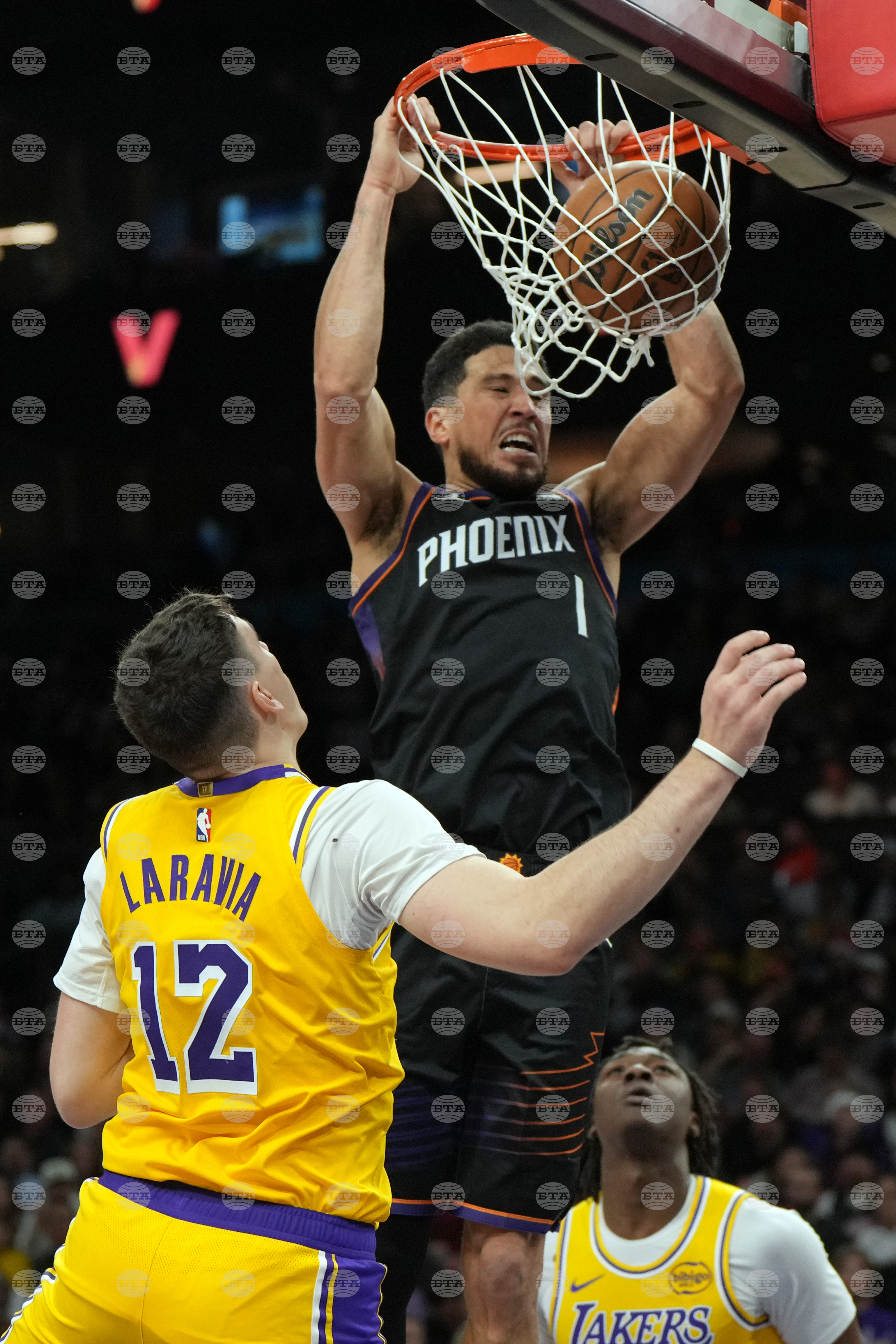 Lakers Suns Basketball