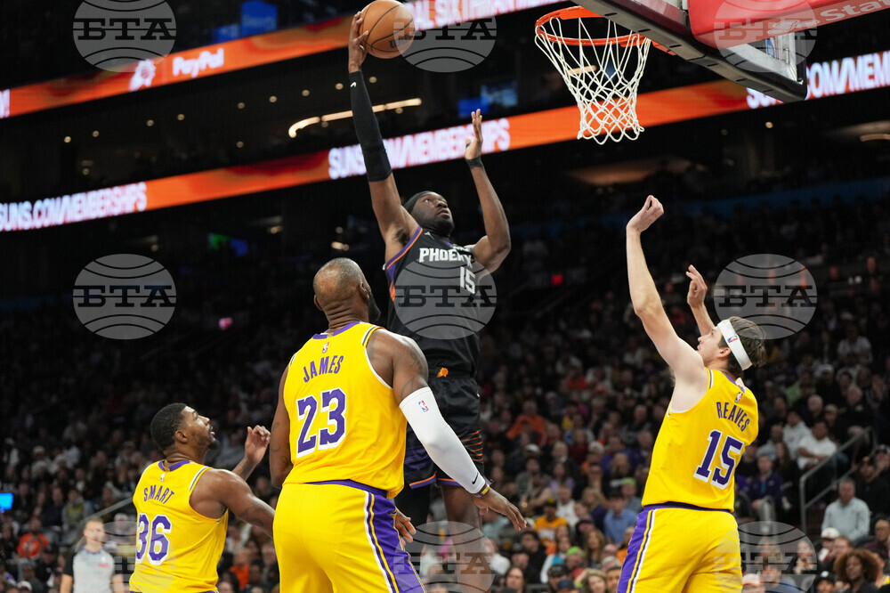 Lakers Suns Basketball