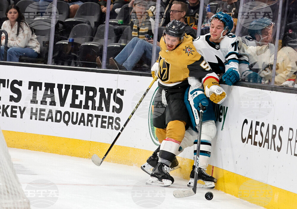 Sharks Golden Knights Hockey