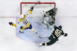 APTOPIX Predators Wild Hockey