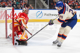 Flames Oilers Hockey