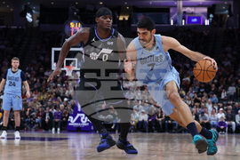 Grizzlies Jazz Basketball