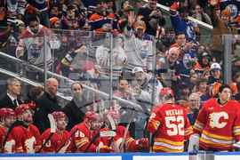 Flames Oilers Hockey