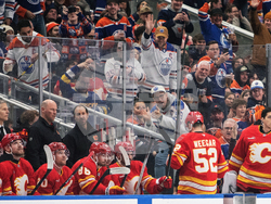 Flames Oilers Hockey