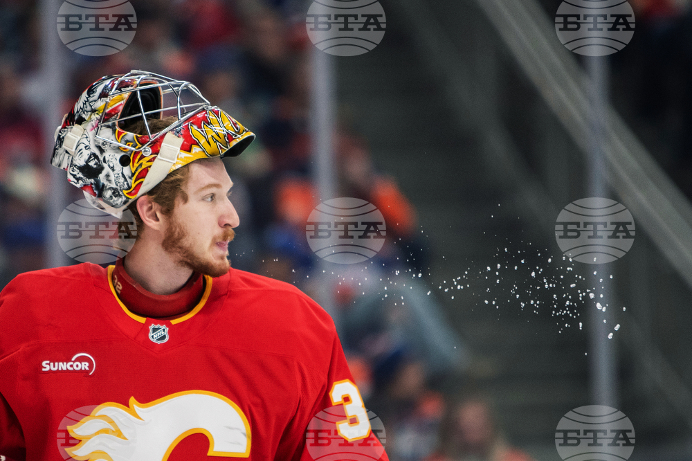 Flames Oilers Hockey