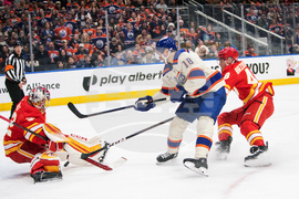 Flames Oilers Hockey