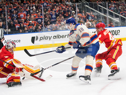 Flames Oilers Hockey