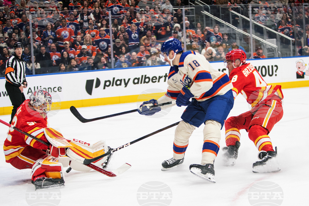 Flames Oilers Hockey