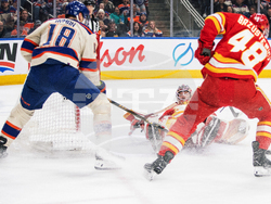Flames Oilers Hockey