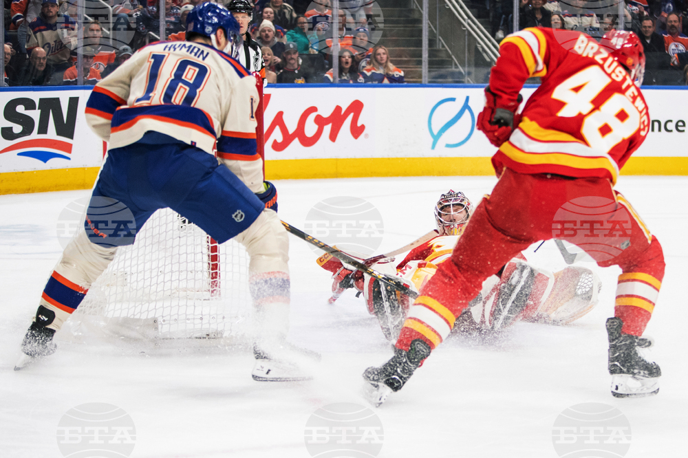 Flames Oilers Hockey