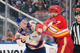 Flames Oilers Hockey