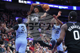 Grizzlies Jazz Basketball