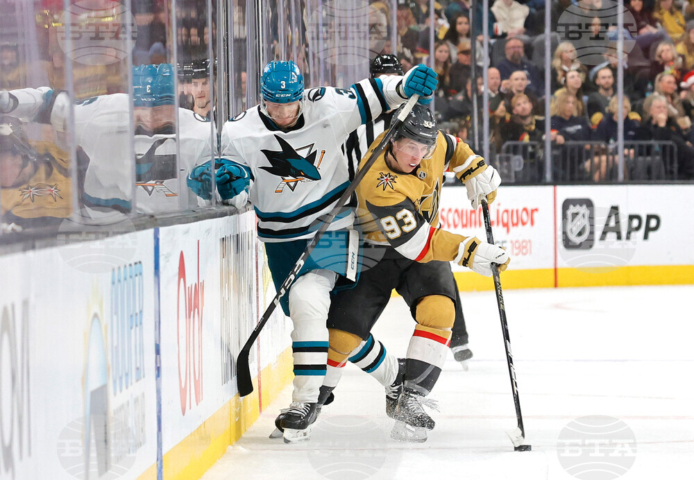 Sharks Golden Knights Hockey